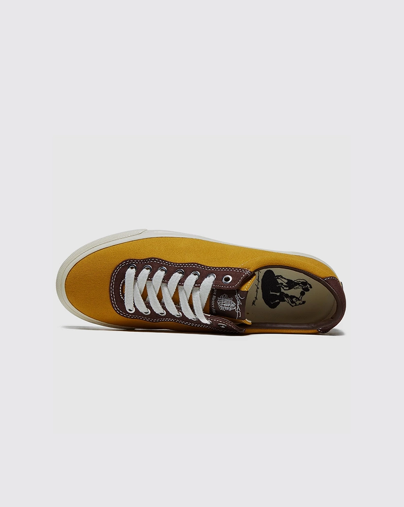 Basketball Last Resort AB x Julian Smith VM001 Canvas Shoe - Yellow/Brown