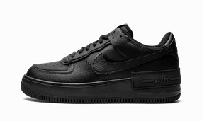 AIR FORCE 1 LO SHADO WMNS "Triple Black" Comfy Fit Comfort Technology