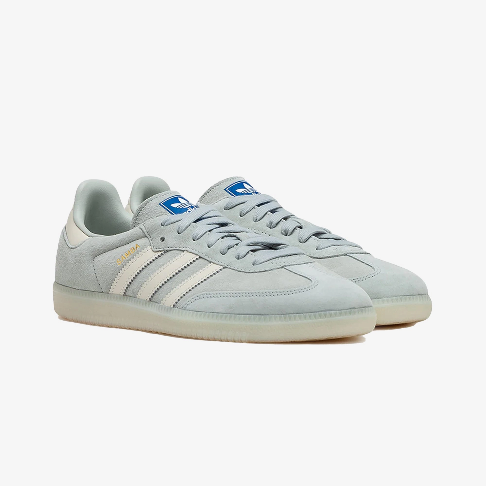 ADIDAS ORIGINALS | SAMBA OG { WONDER SILVER/CHALK WHITE/OFF WHITE Maximum touch