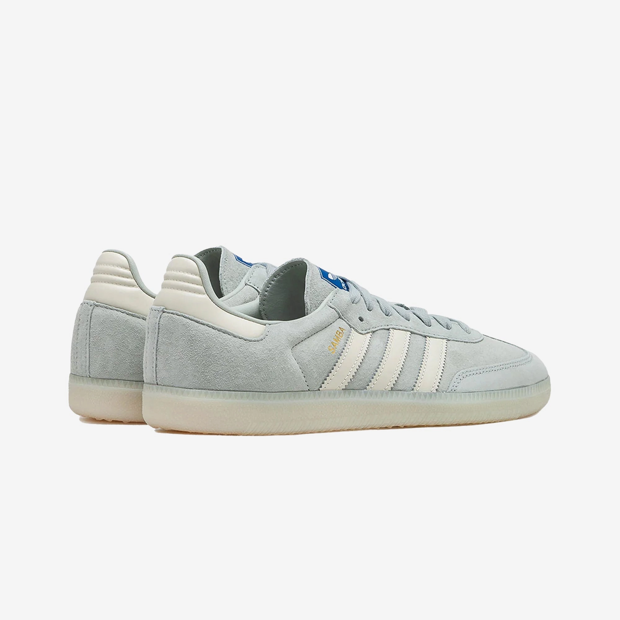 Shock Diffusion Pad ADIDAS ORIGINALS | SAMBA OG { WONDER SILVER/CHALK WHITE/OFF WHITE