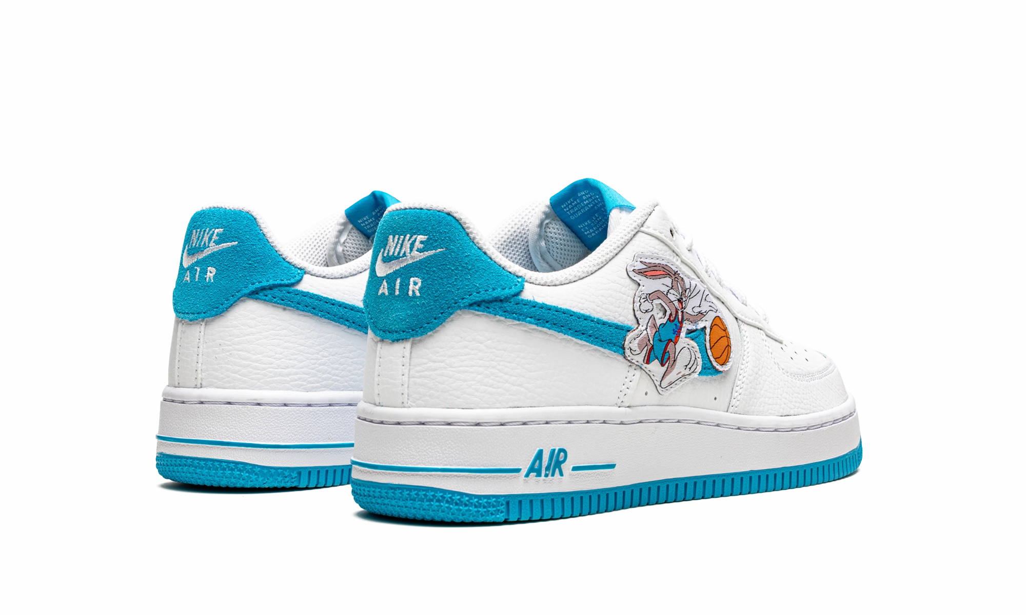 Evening Hike Weatherproof Stitching Air Force 1 Low GS "Space Jam - Hare"