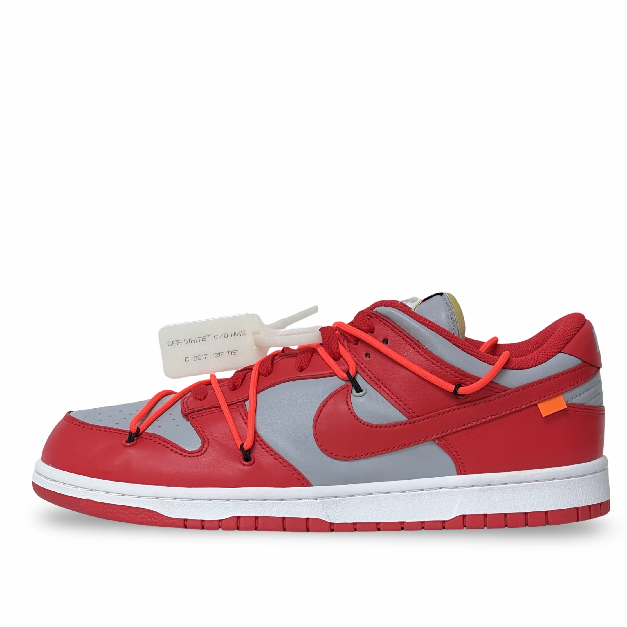 Modern Trend Nike Dunk Low Off-White University Red