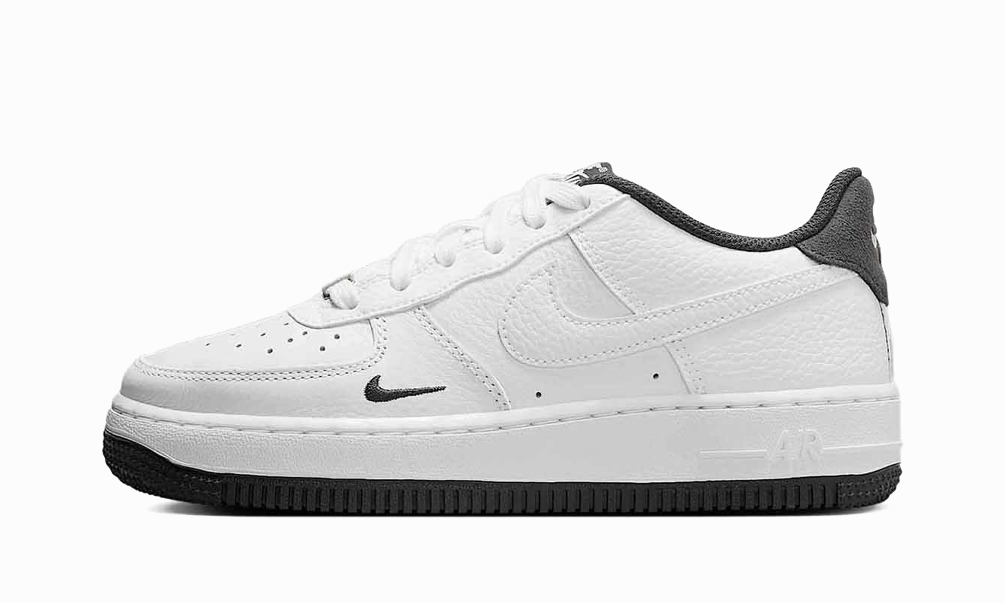 Effortless Move Air Force 1 Low GS "White Anthracite"