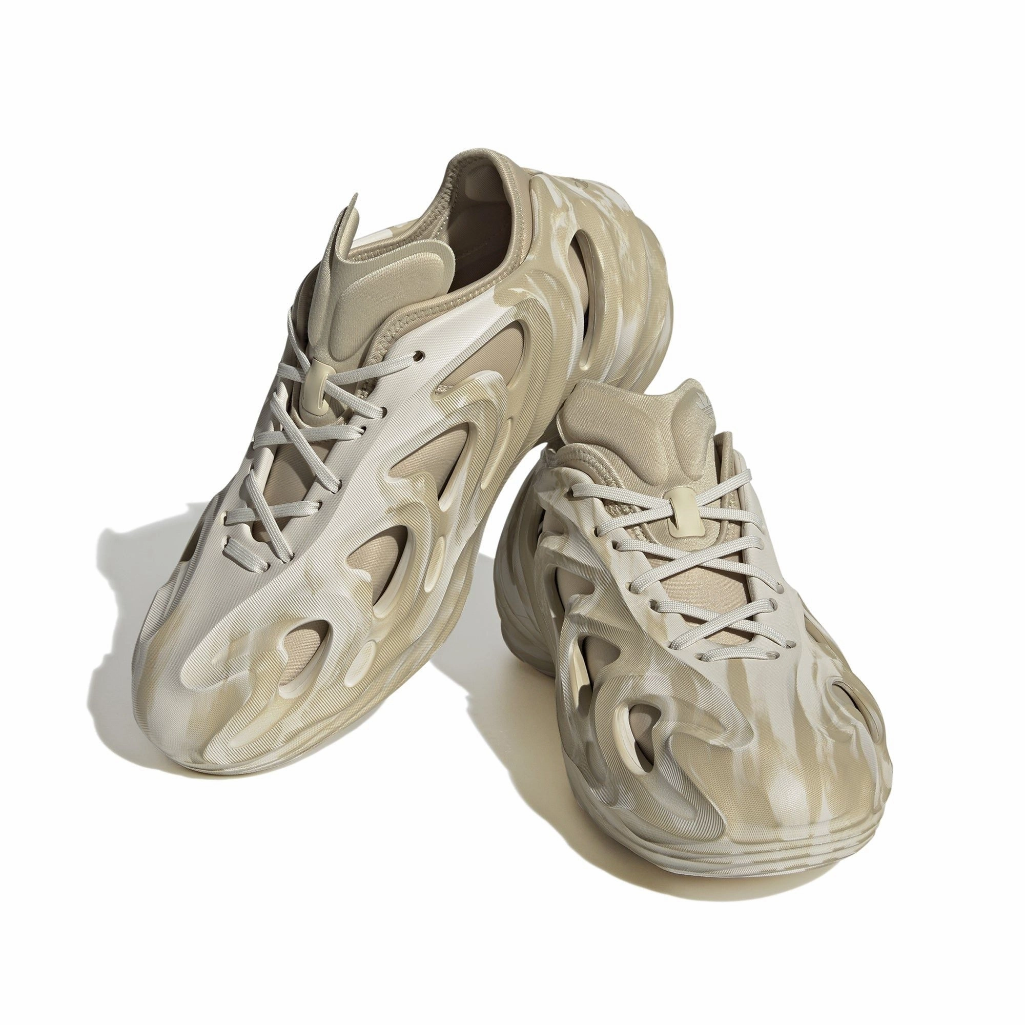 Adidas Men's AdiFOM Q Shoes - Savannah / Alumina / Purple Anti   Abrasion