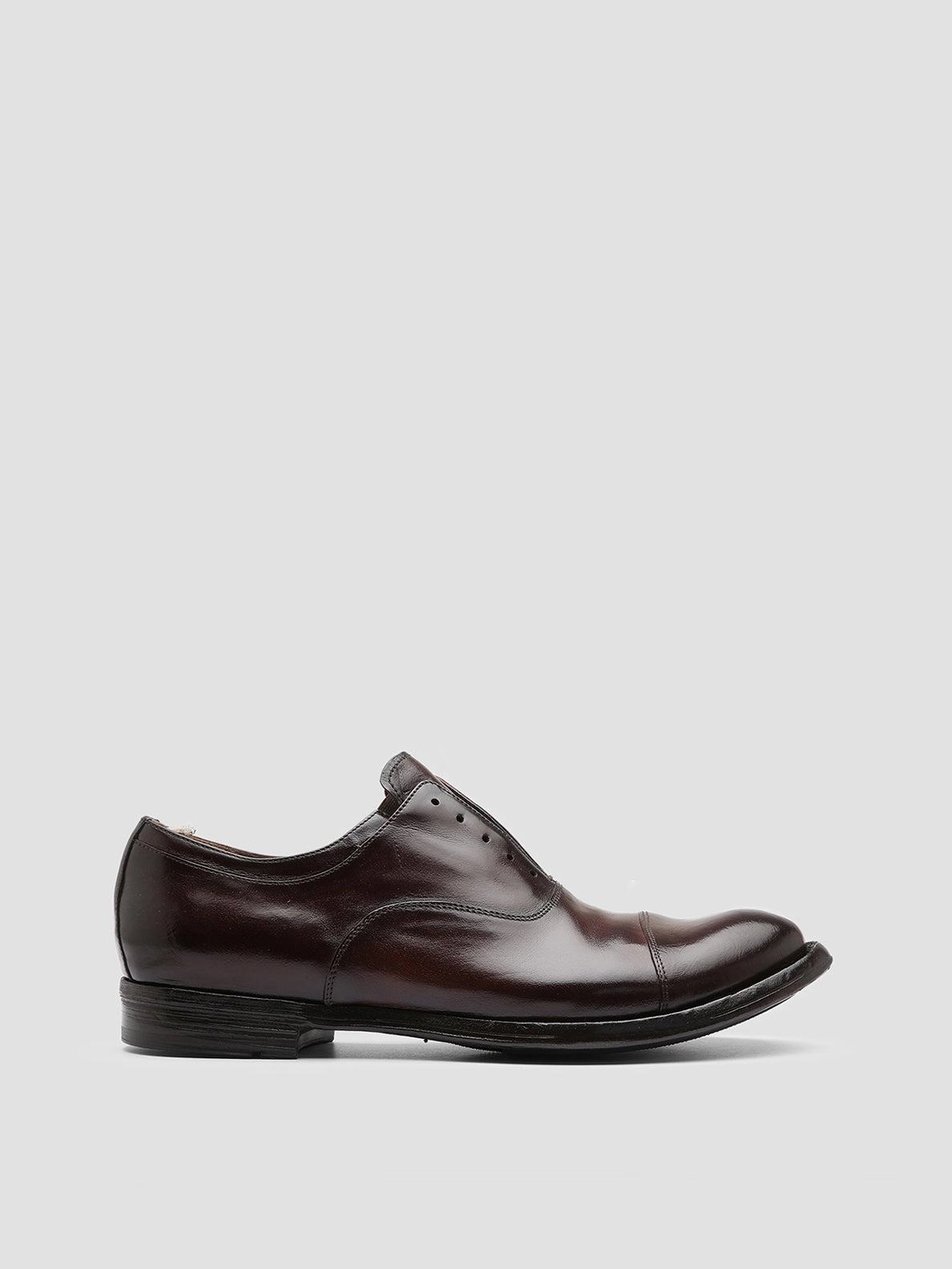 Stylish Office Profile ANATOMIA 015 - Dark Brown Leather Oxford Shoes