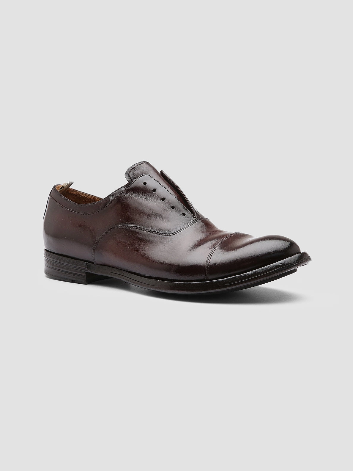 ANATOMIA 015 - Dark Brown Leather Oxford Shoes Event Shoes