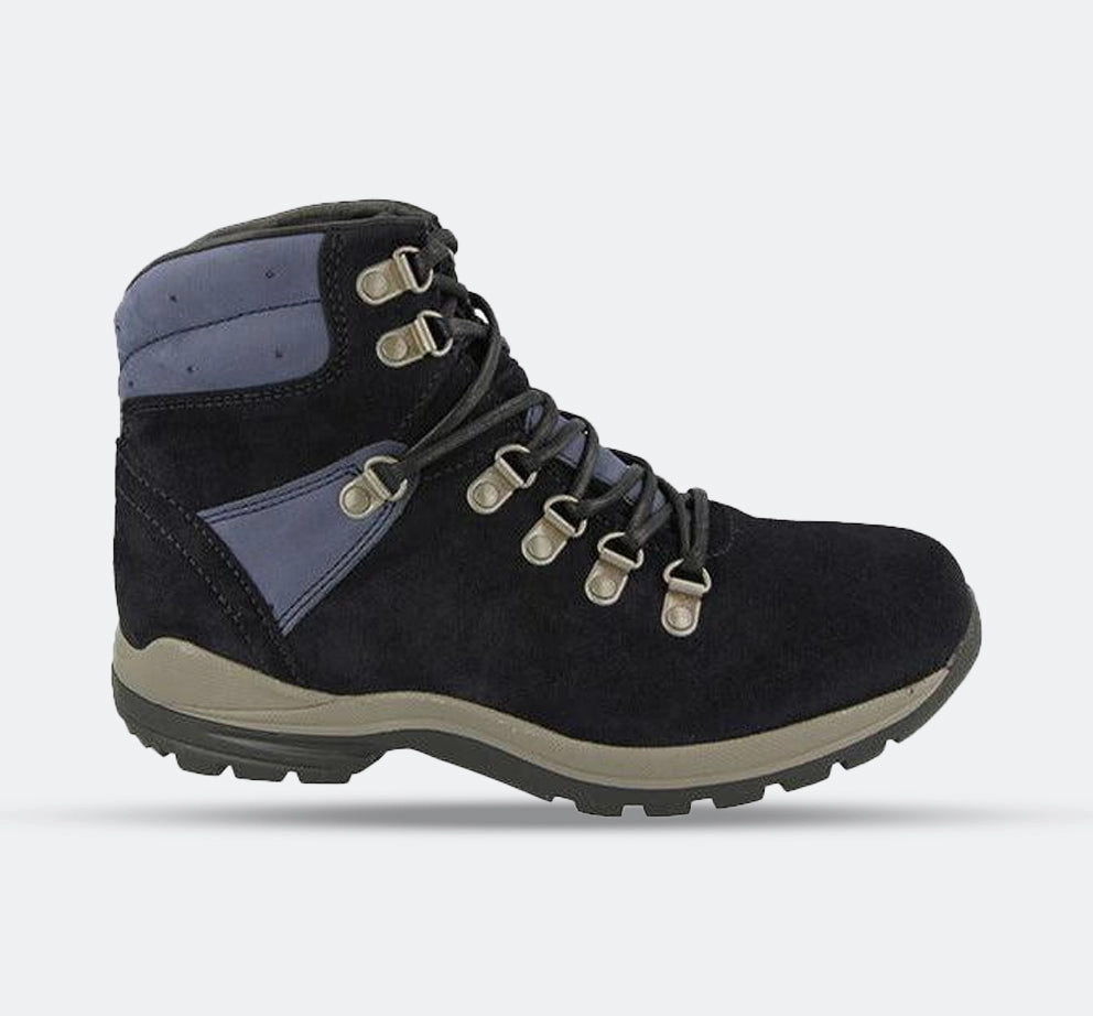 Flexible Midsole Construction Breathable Cold Climate Womens Wide Fit DB Nebraska Hiking Boots