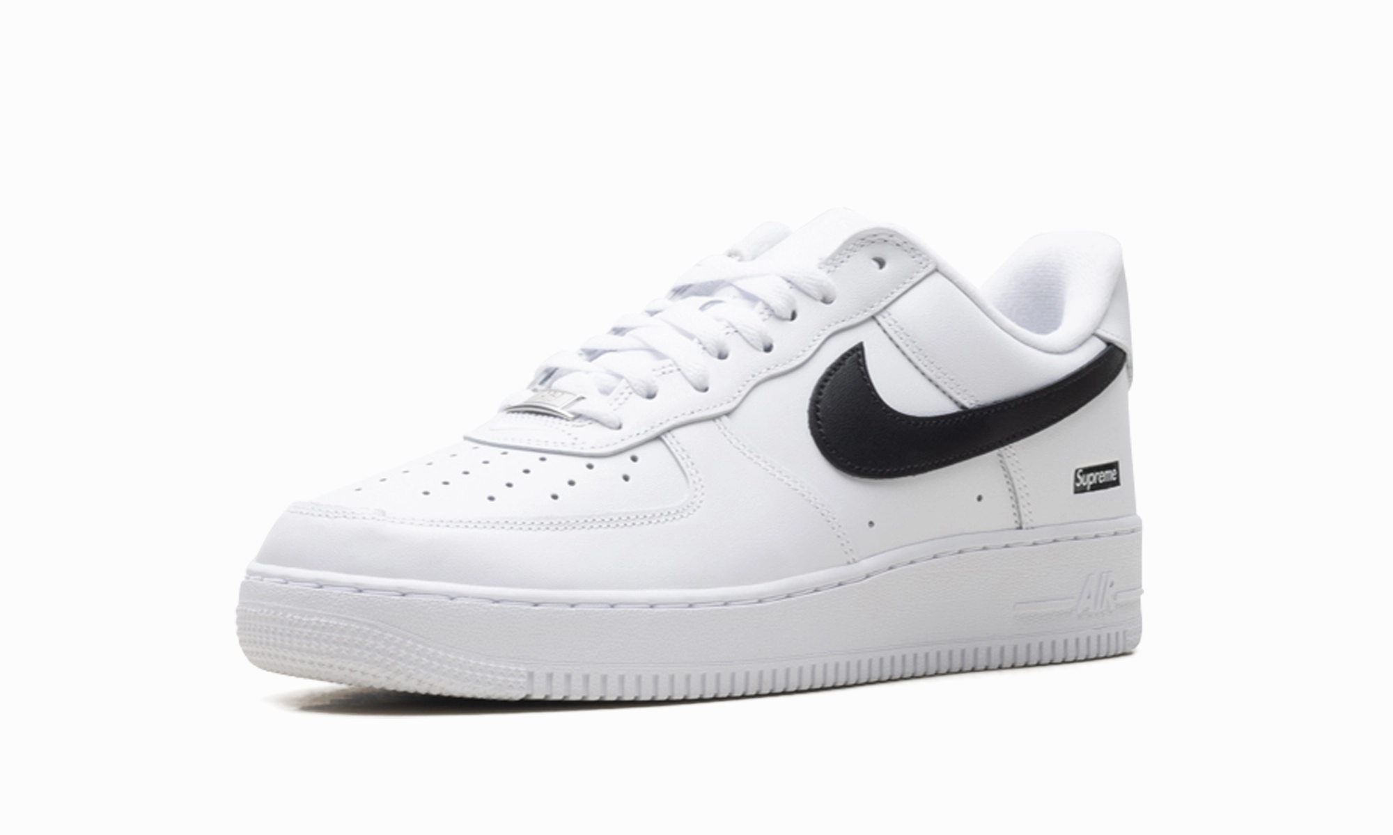 Air Force 1 Low "Supreme - Mini Box Logo White / Black" Airy Touch Quick Dry Lining