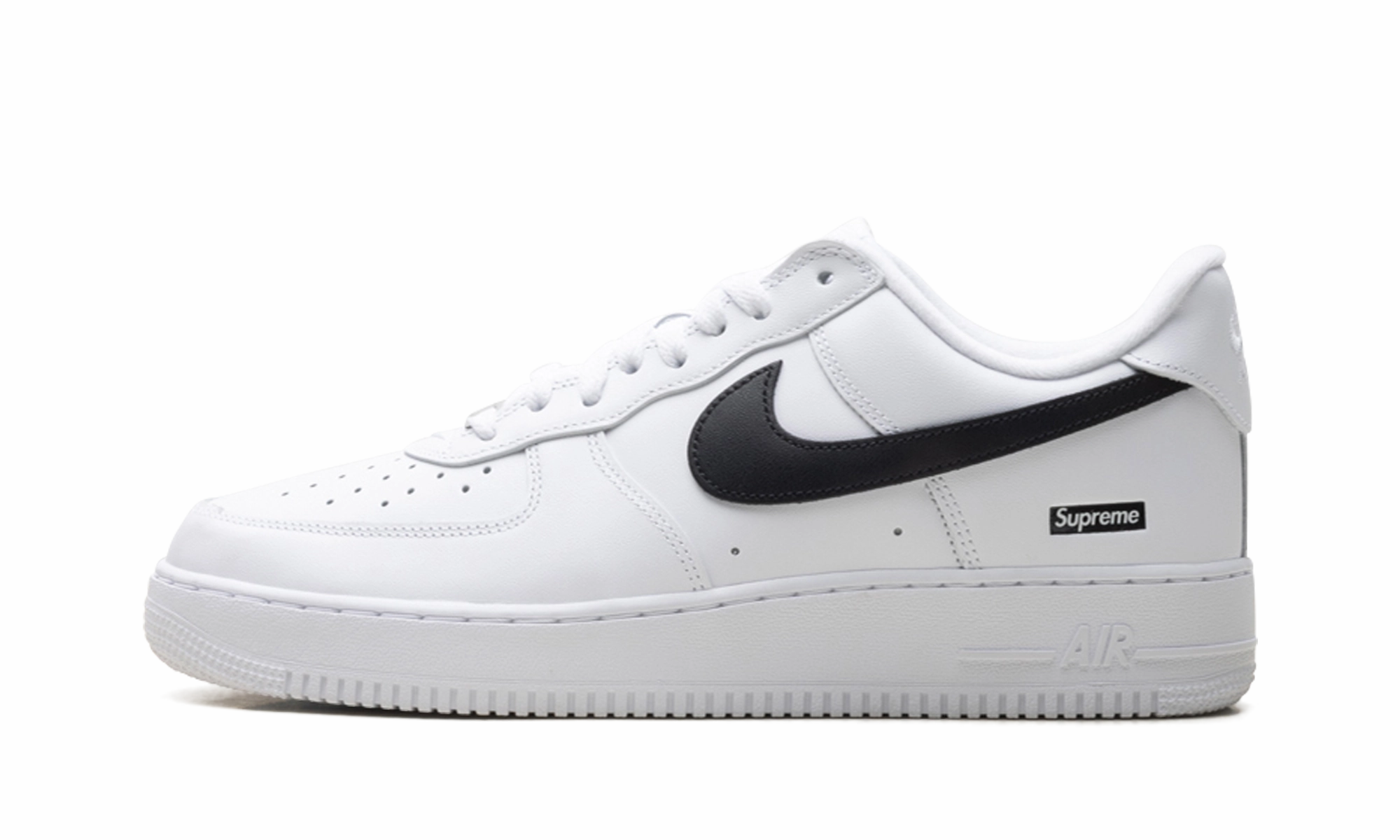 Any Occasion Air Force 1 Low "Supreme - Mini Box Logo White / Black"