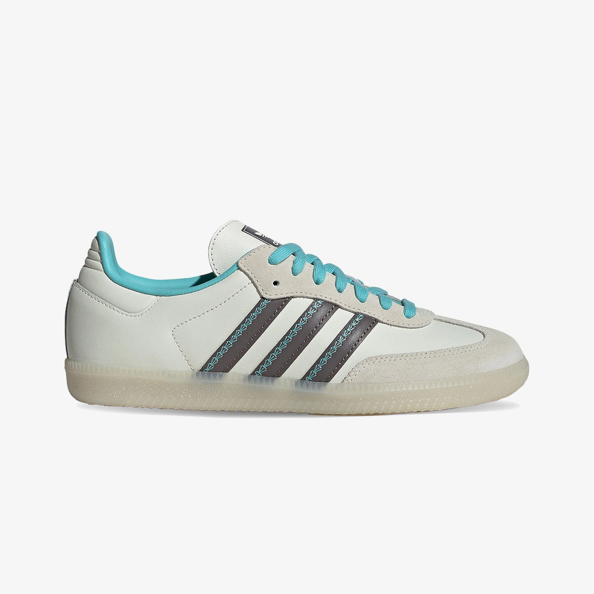 ADIDAS ORIGINALS | SAMBA OG { IVORY/CHARCOAL/EASY MINT Shock Touch