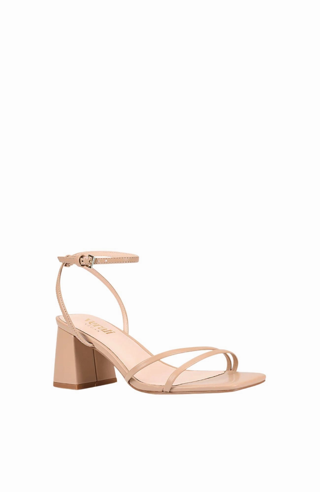 Statement Shoes Stevie Block Heel Sandal Beige