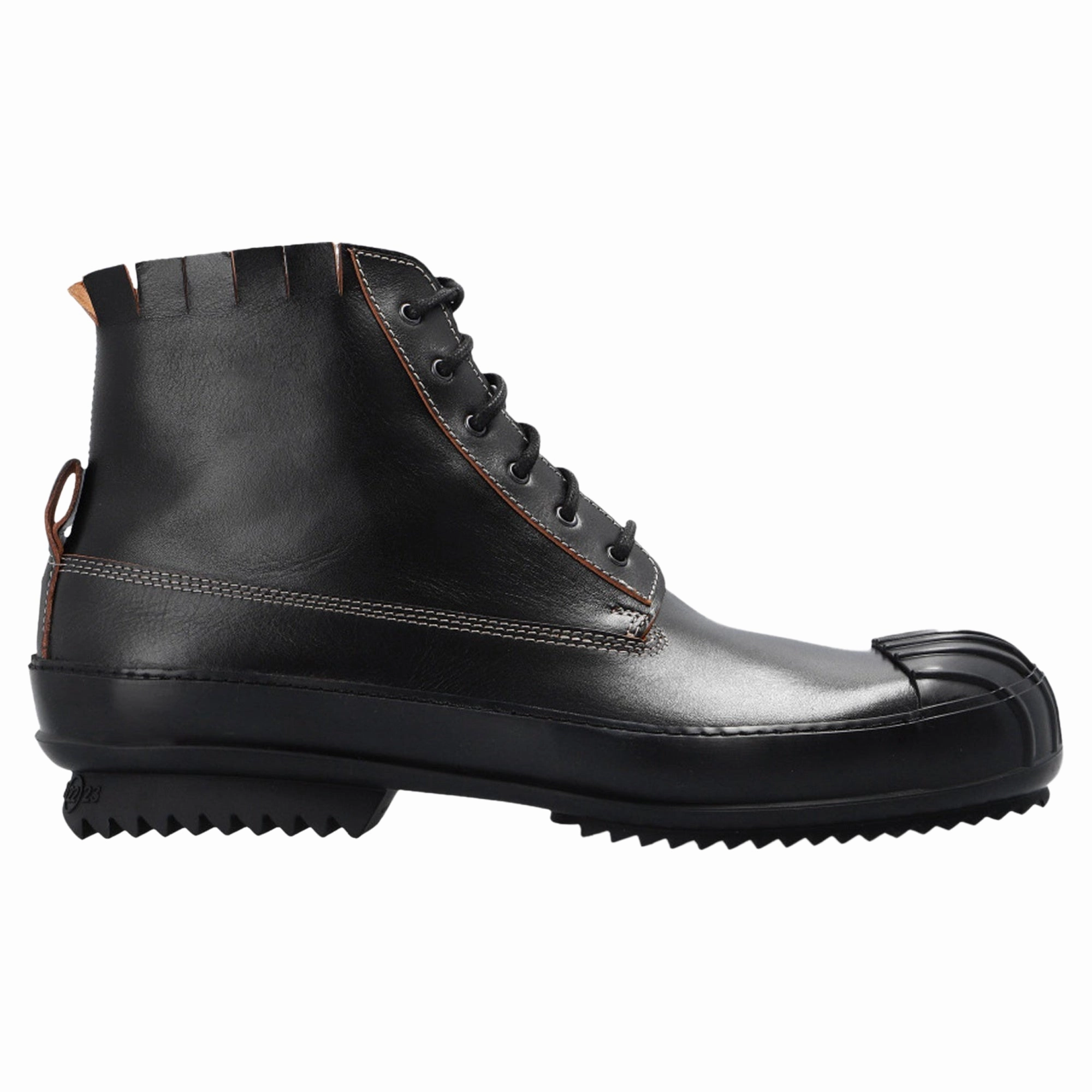 Mood Fit Polished Look Conference Day Maison Margiela Leather High-Top Sneakers