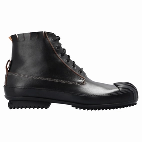 Mood Fit Polished Look Conference Day Maison Margiela Leather High-Top Sneakers