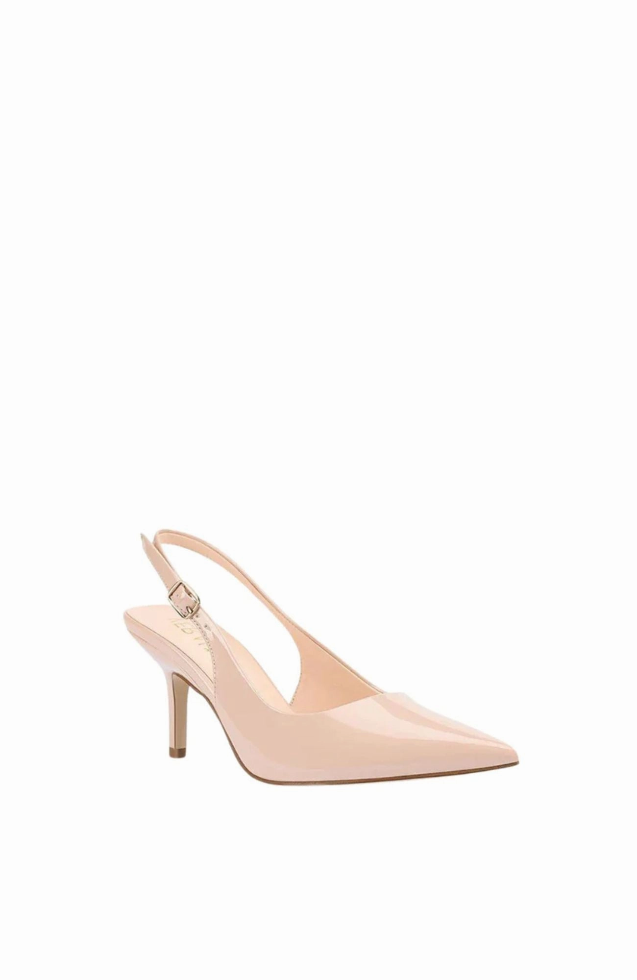 Must Pick Romantic Spark Shayley Slingback Stiletto Nude Patent