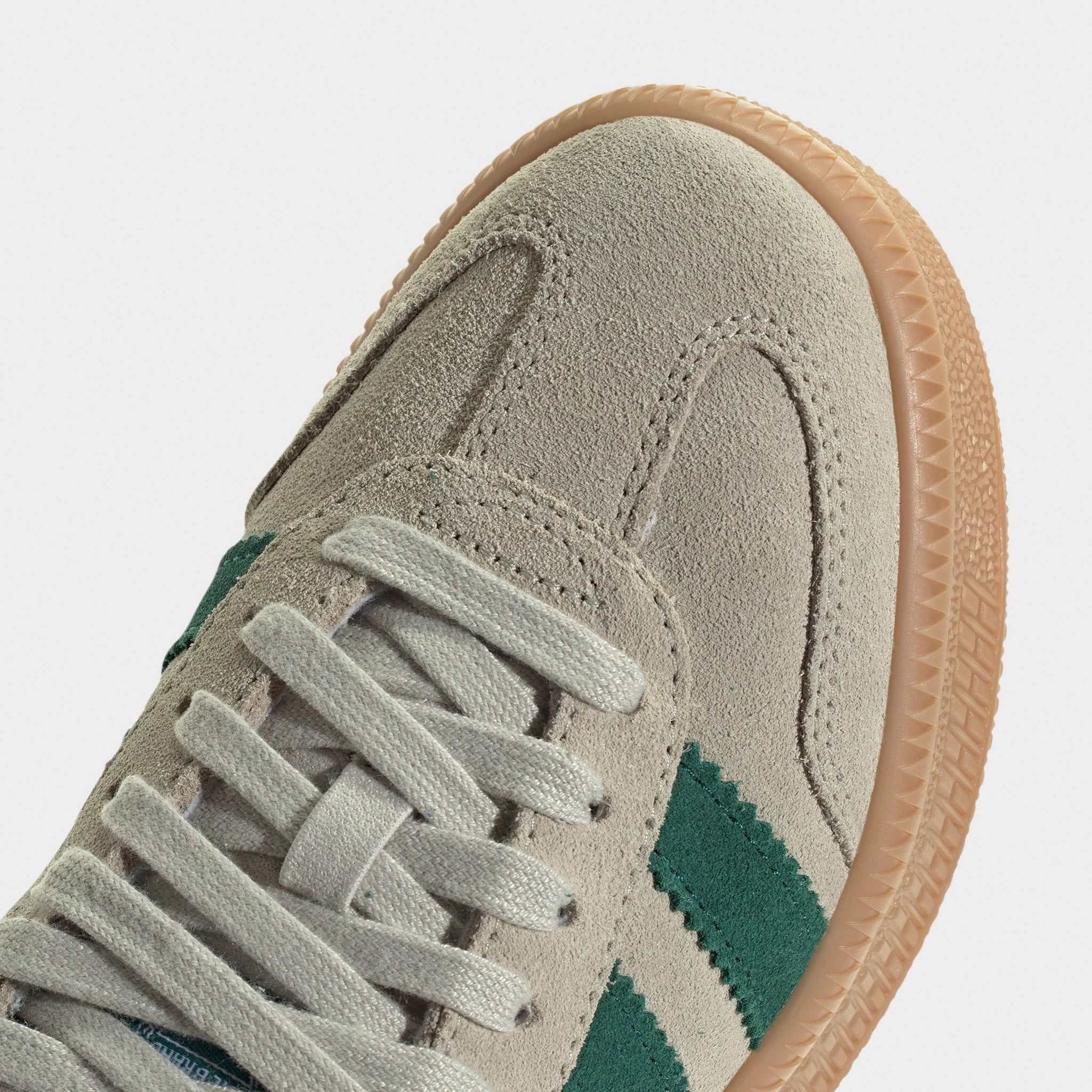 adidas Juniors' Samba XLG Tan / Green Shock-absorbent materials Active Cushion