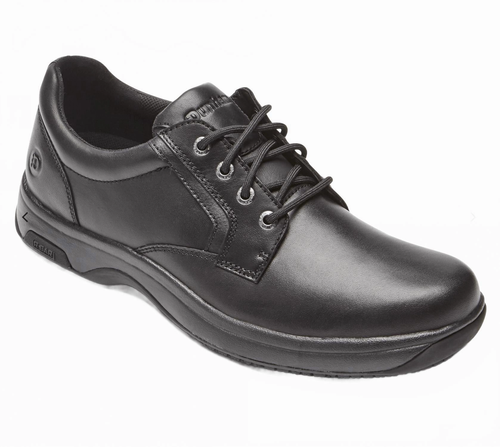 Men's 8000 Nonslip Plain Toe Oxford In Black Best Man Shoes Oxfords Cushioned Support All Day Worker