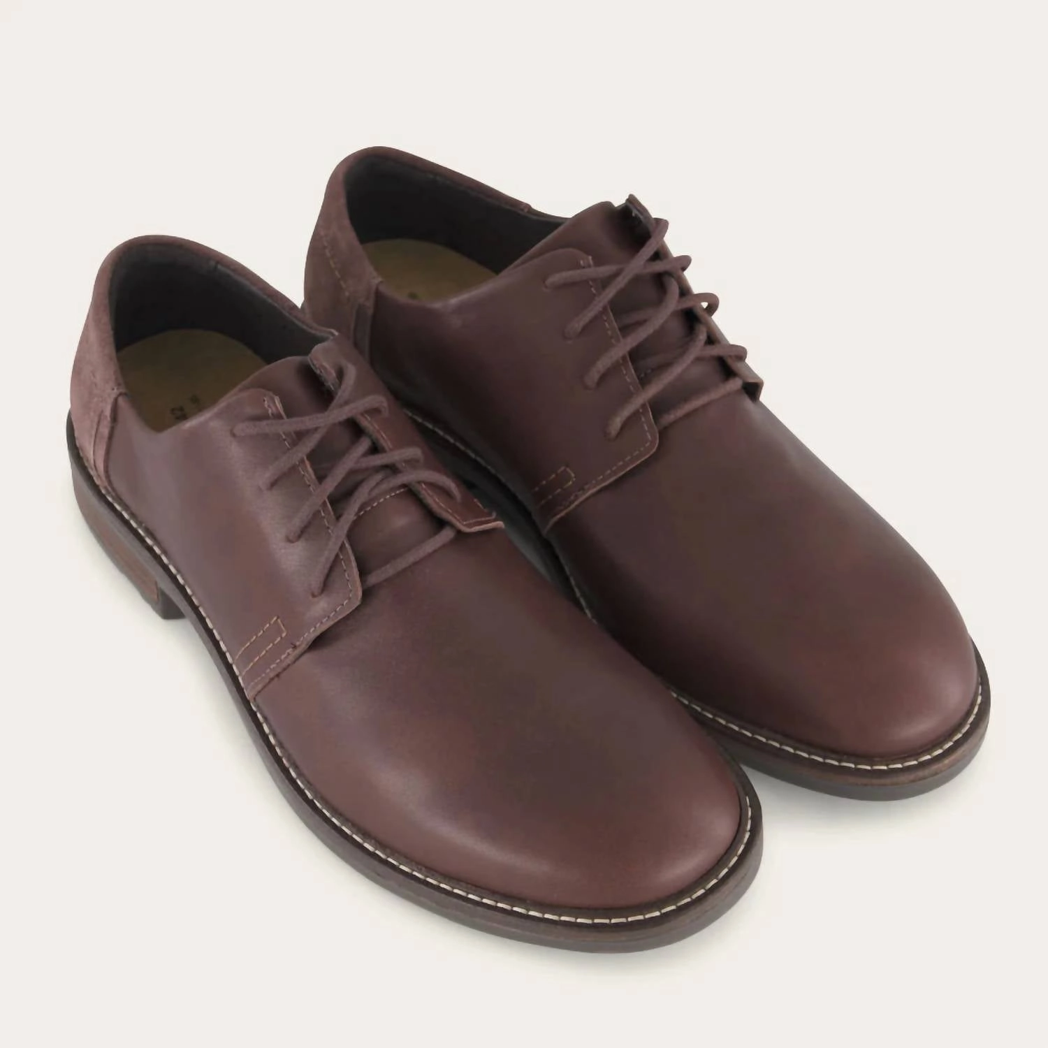 Essential Style Men's Chief Shoe In Cordovan Leather/cordovan Suede