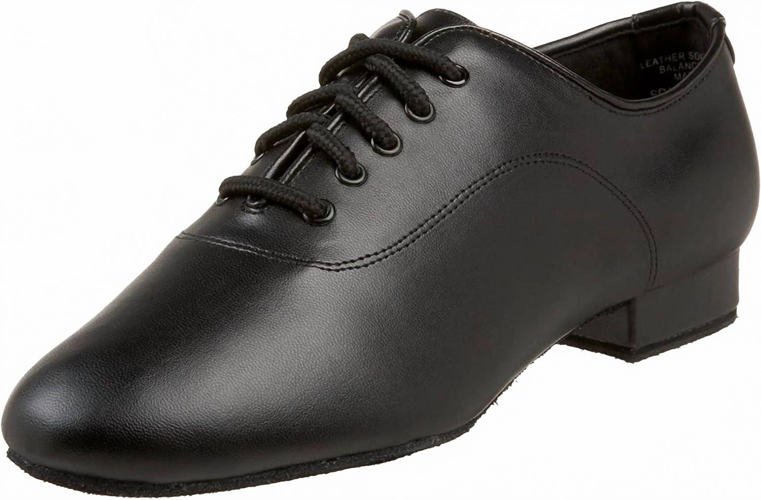 High Function Sleek Walk Men's Social Dance Shoe In Black