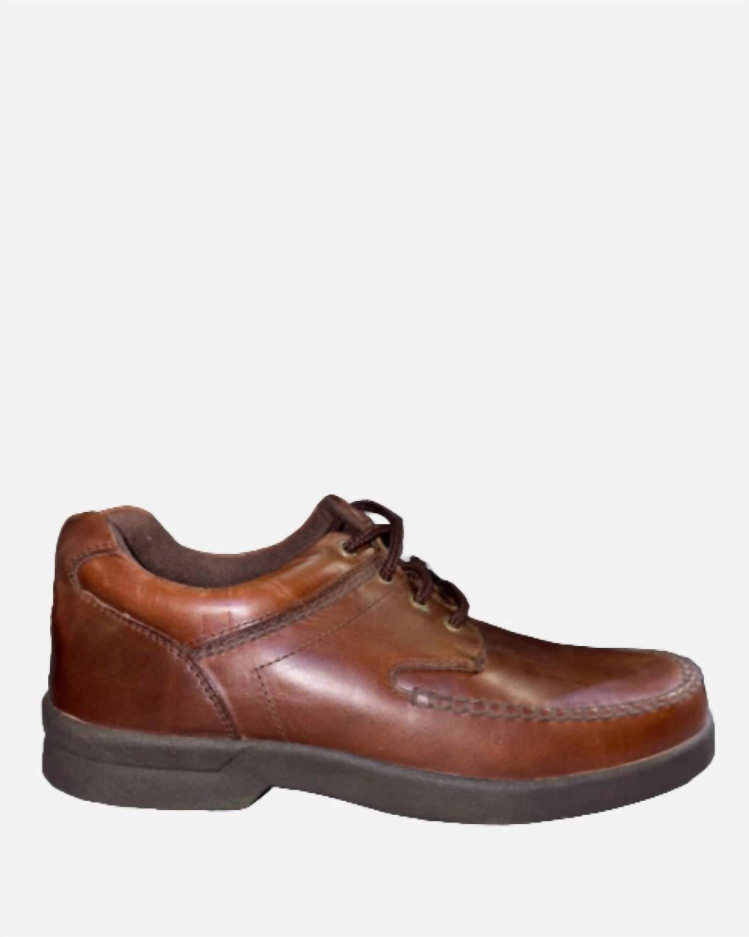 Smooth Form City Dweller Men's Spokane Oxford Shoes In Dark Brown