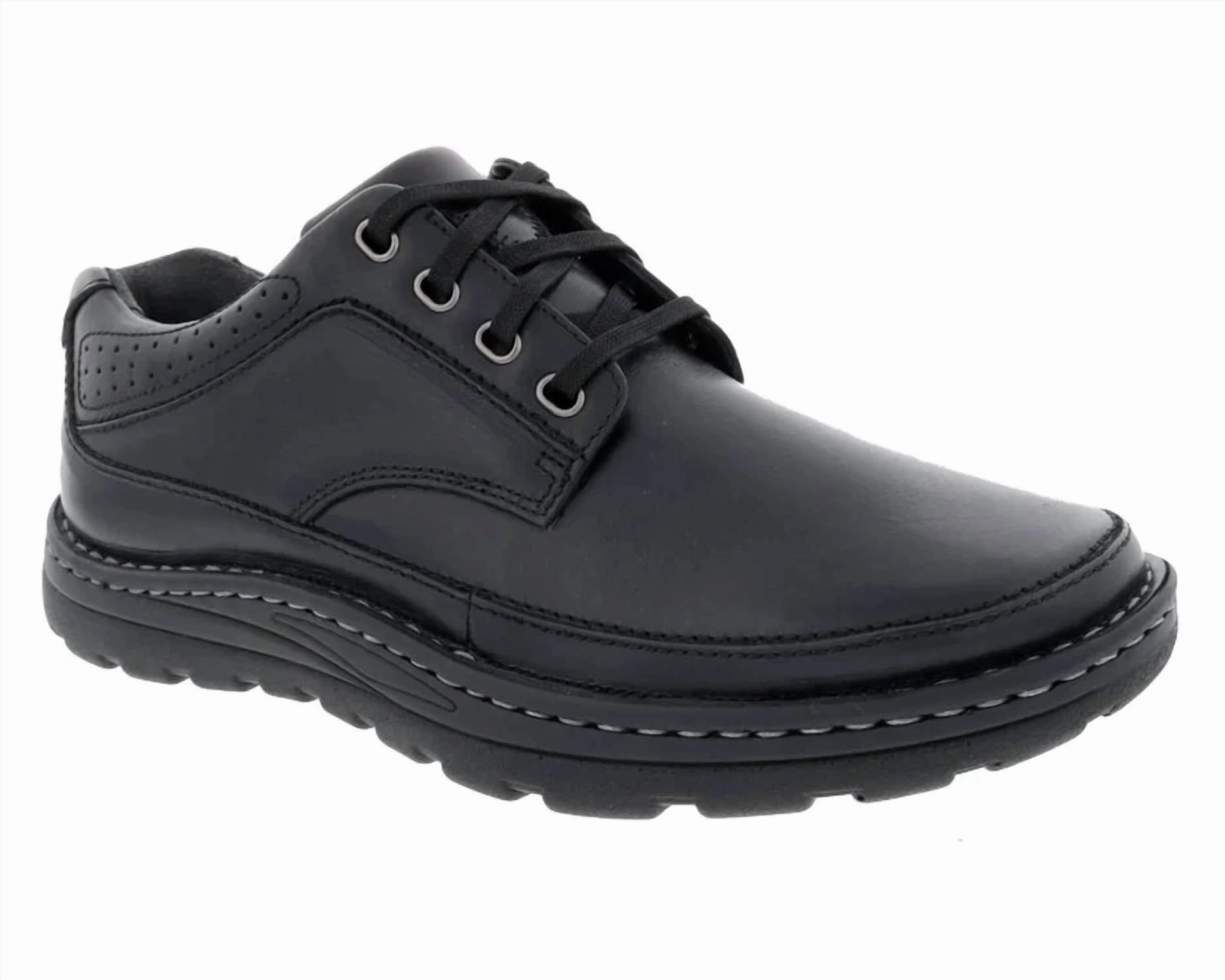 Men's Toledo Casual Shoes In Blk Square Toe Oxfords Smart Design