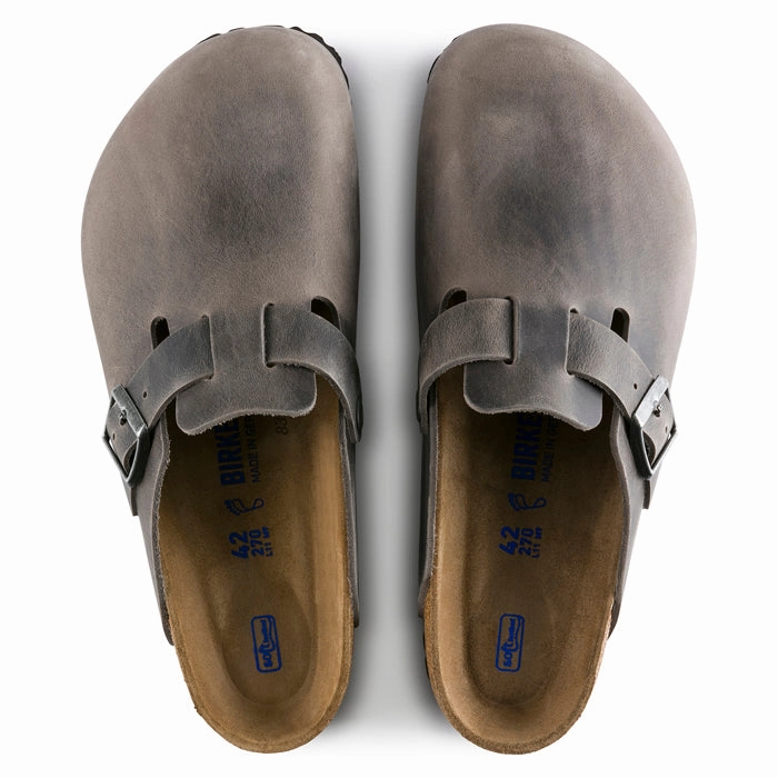 Success Shade Mens Birkenstock Boston Oiled Iron