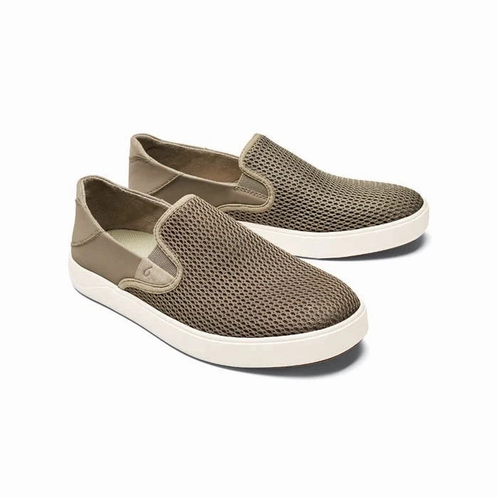 Monk Strap Luxurious Leather Mens Olukai Lae' ahi in Clay/Clay