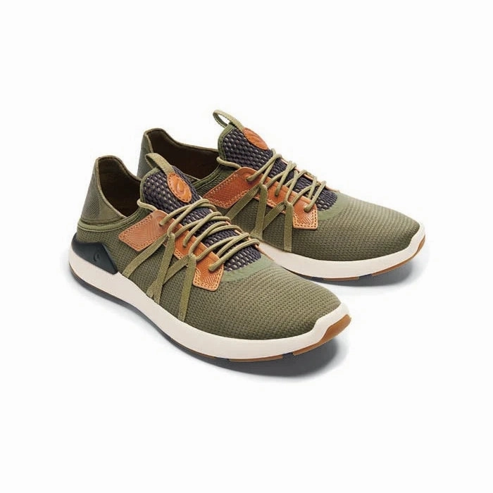 Mens Olukai Mio Li in Hunter/Lava Rock Always Fit