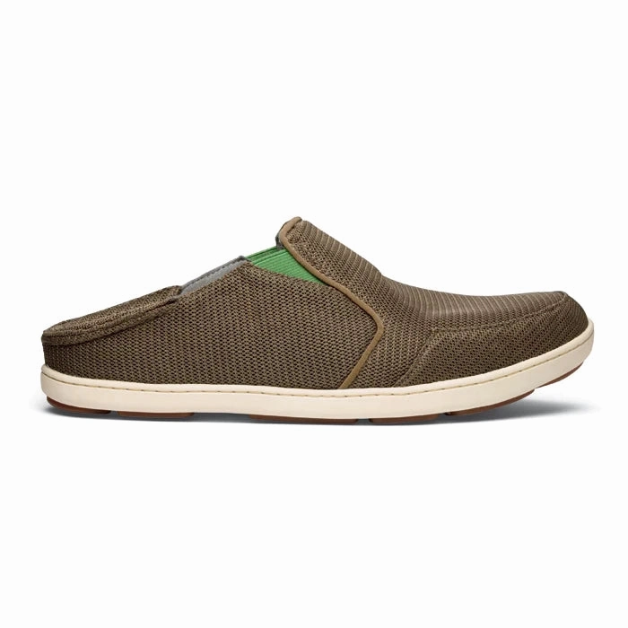 Mens Olukai Nohea Mesh Mustang Lime Peel Quick Pace