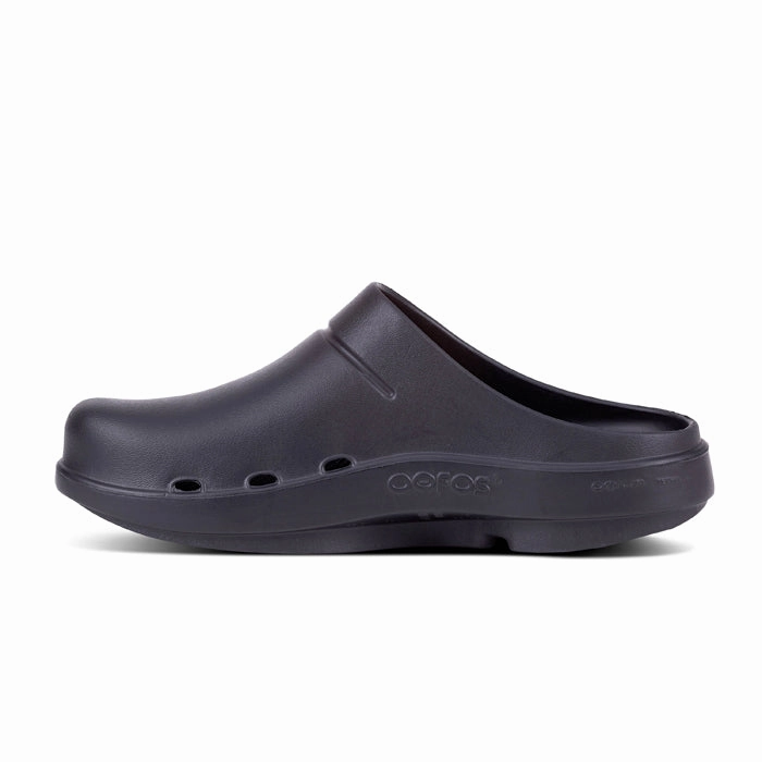 Mens Oofos OOCloog Black Matte in Black Stable Wear