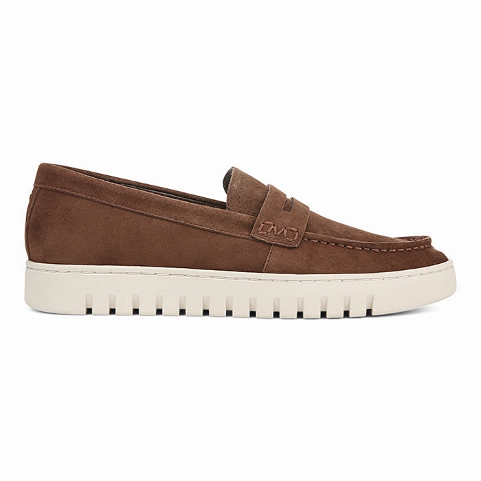 Mens Vionic Uptown in Coffee Subtle Styling Steady Support