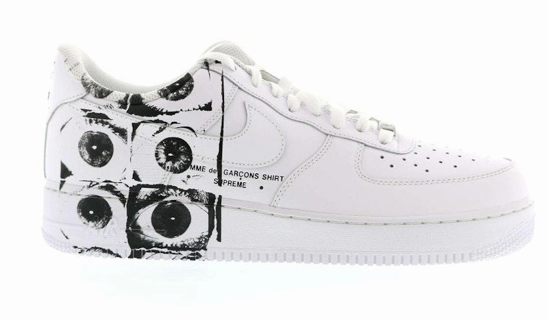 Strong Stride Nike Air Force 1 Low Supreme Comme Des Garcons Shirt