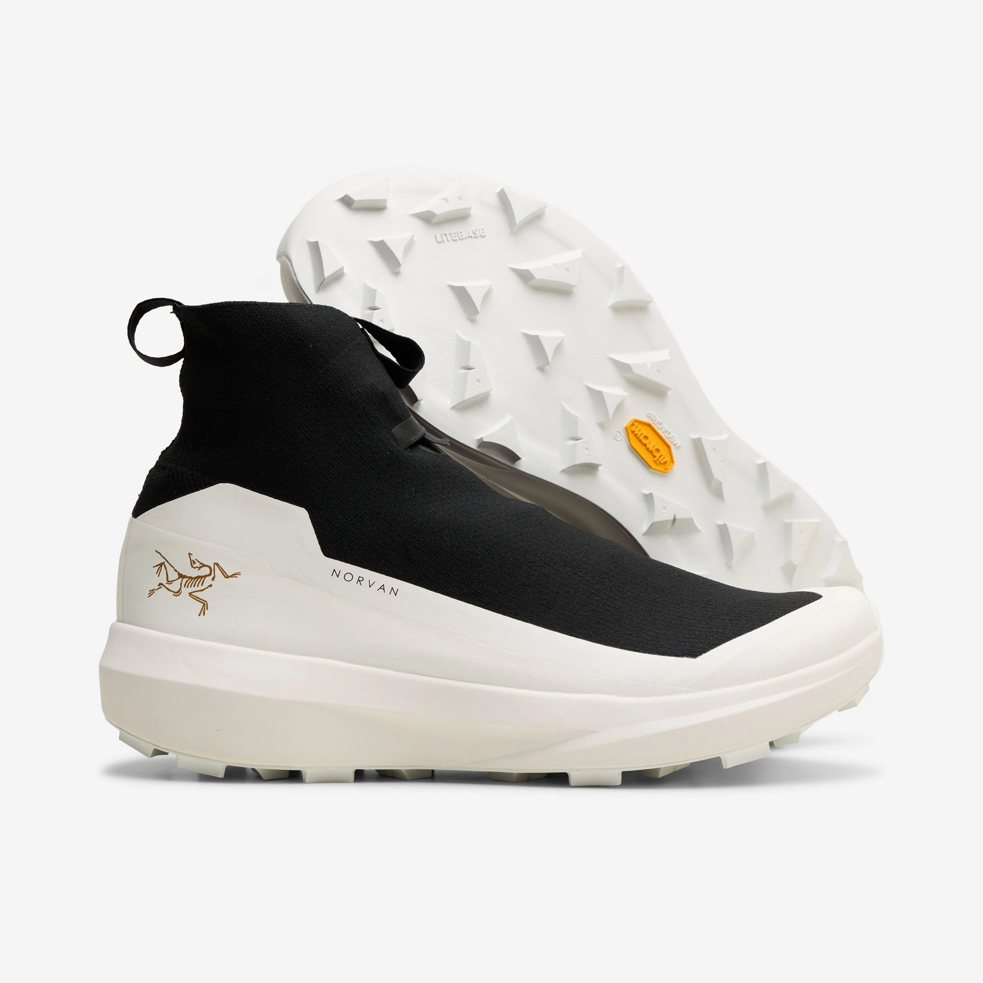 arch supports Arc'teryx Norvan 4 Nivalis Black / Arctic Silk