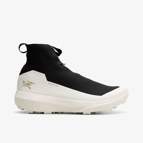 beach running shoes classic shoe aesthetic Arc'teryx Norvan 4 Nivalis Black / Arctic Silk