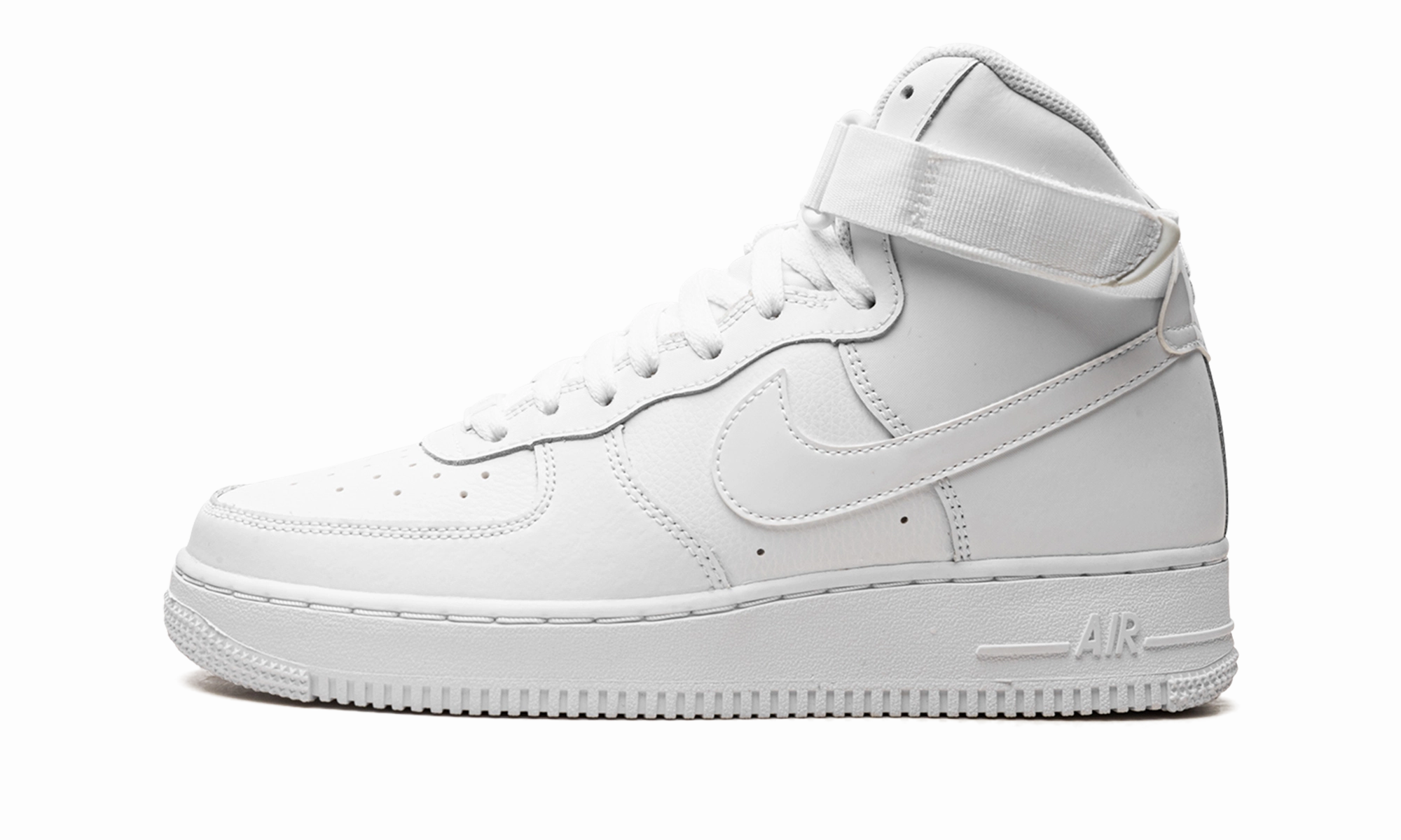Sock Liner Technology Smooth Surface Air Force 1 High GS "Triple White"