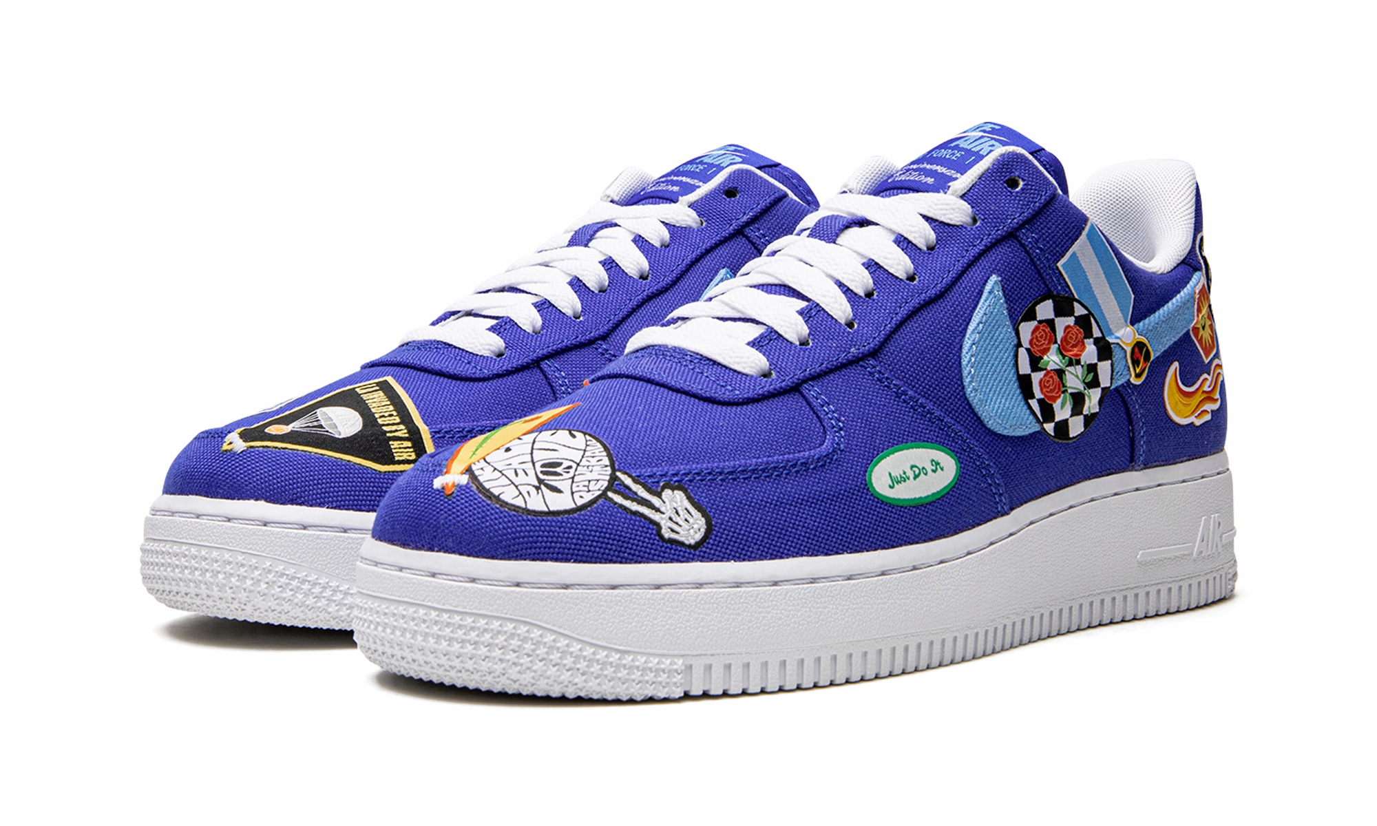AIR FORCE 1 LO '07 PRM MNS WMNS "Los Angeles Patched Up" Light Touch