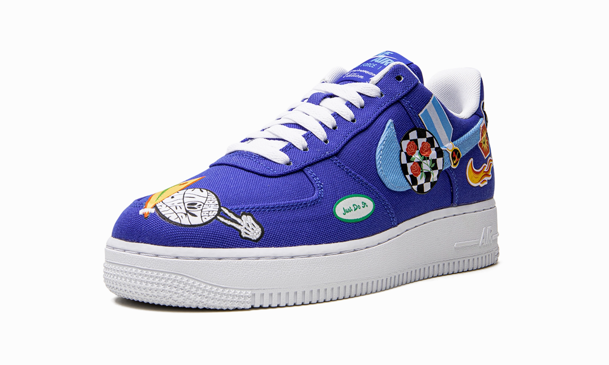 AIR FORCE 1 LO '07 PRM MNS WMNS "Los Angeles Patched Up" Step Relief City Light