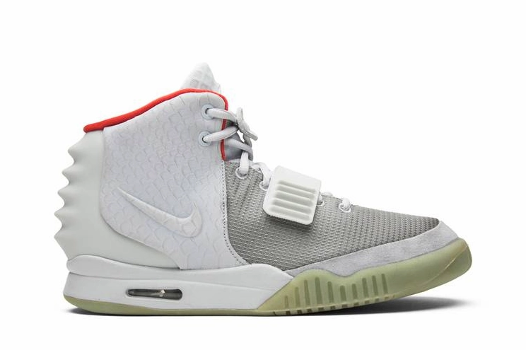 Comfort Padded Everyday Runner Air Yeezy 2 NRG 'Pure Platinum'