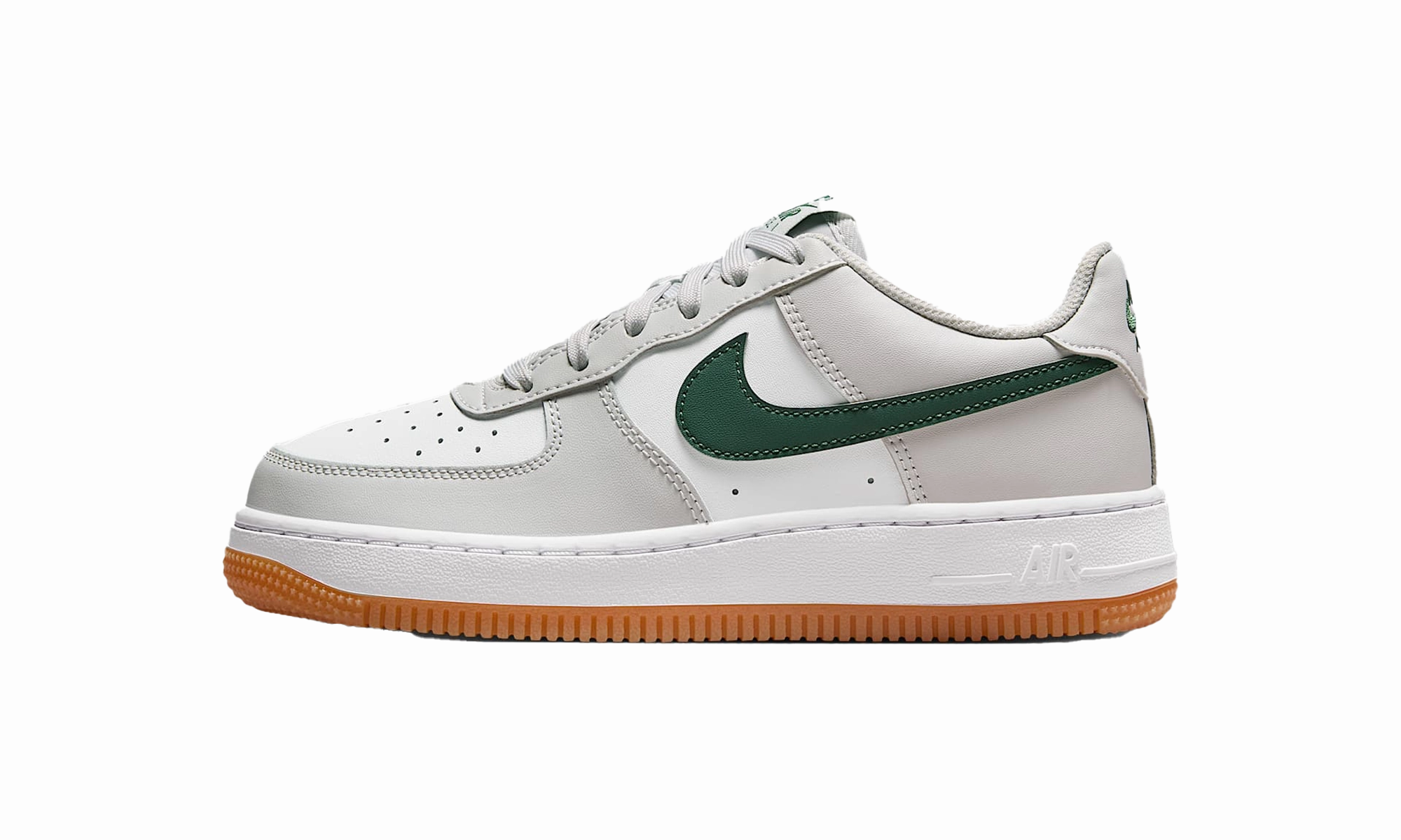 Air Force 1 Low GS "Photon Dust Fir Gum Medium Brown White" Light Motion Range Step