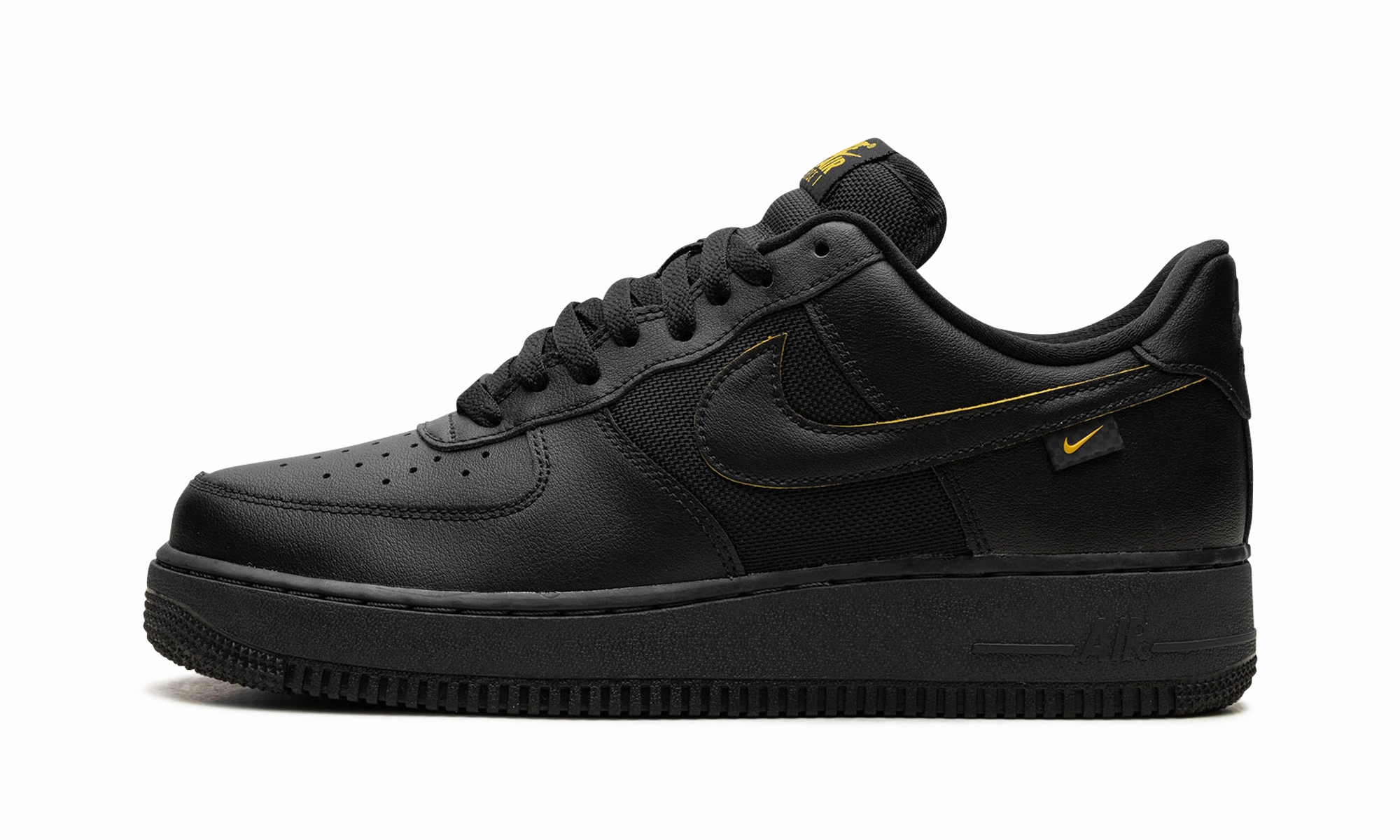 Easy To Clean Air Force 1 '07 "Black/University Gold"