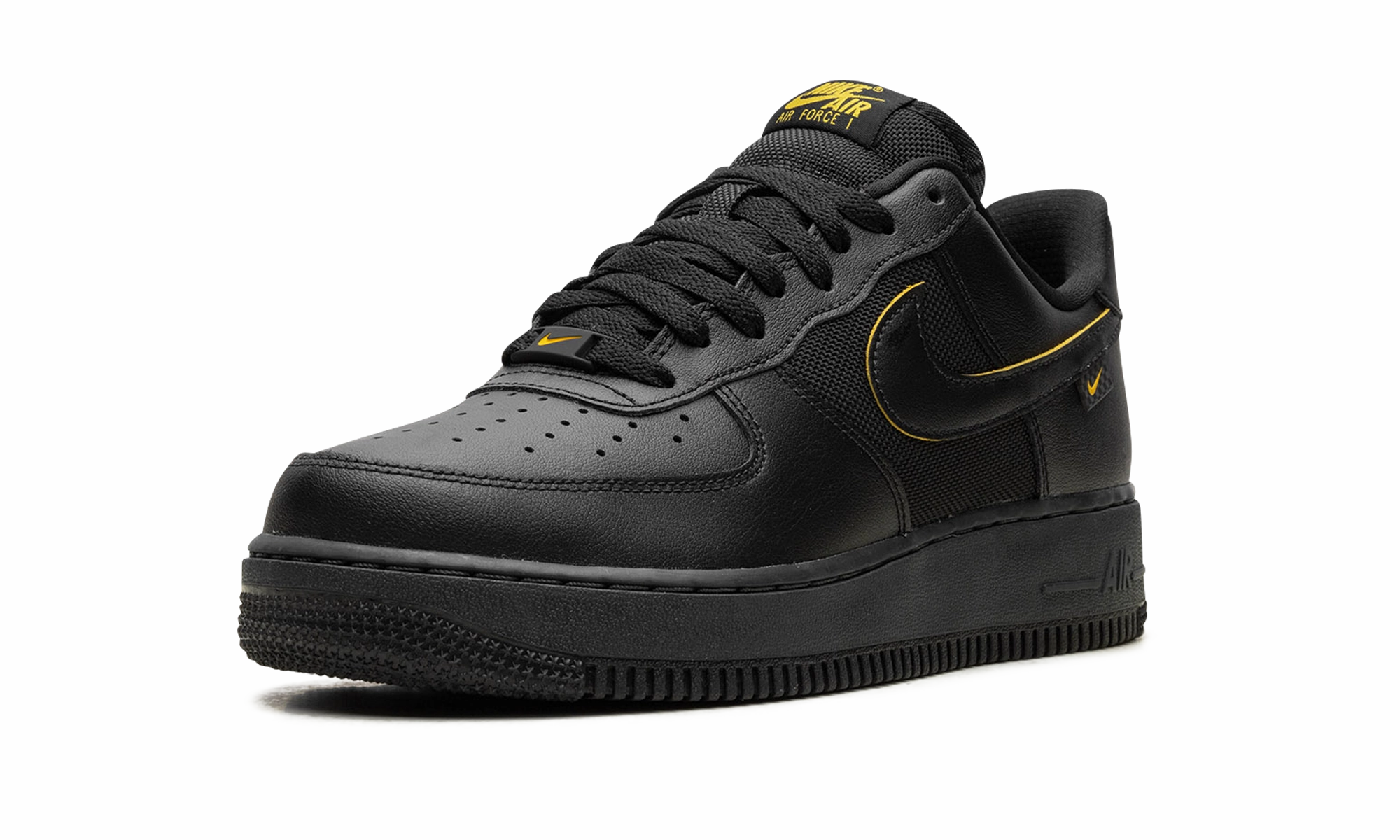Air Force 1 '07 "Black/University Gold" Hike Club