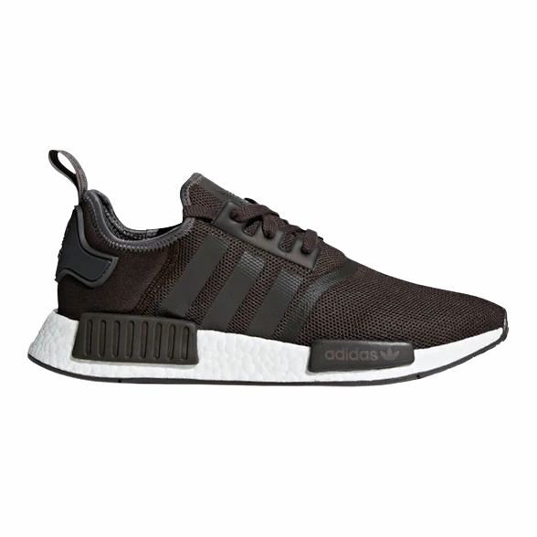 Adidas Men's NMD R1 Shoes - Trace Grey Metallic / White Adaptive Support Energy Cushion