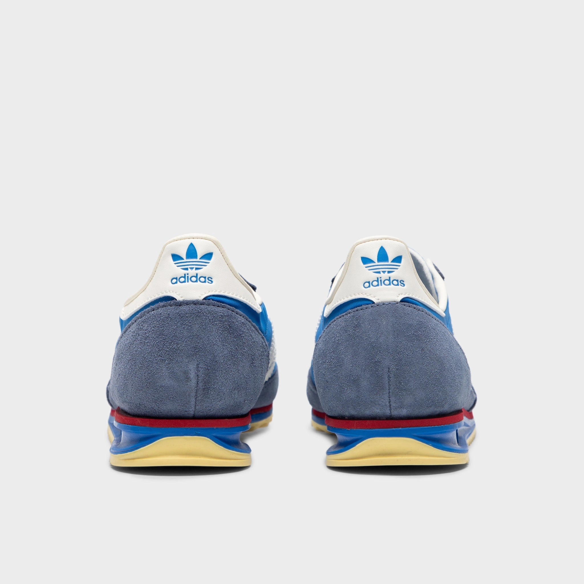 adidas Women's SL 72 OG Blue / Off White Grip tech Layered Midsole Construction