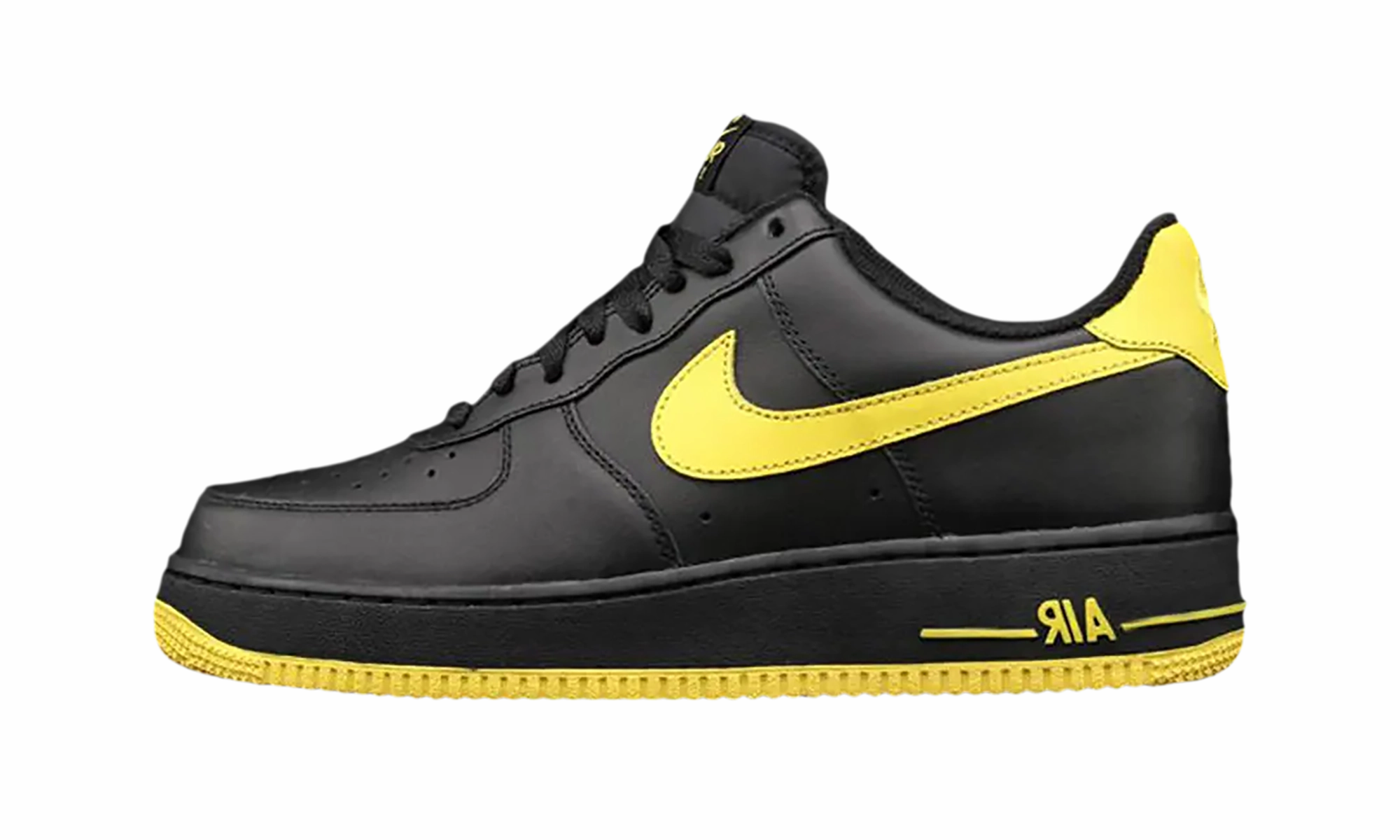 Air Force 1 Low "Black / Yellow" Foam Wedge Platform