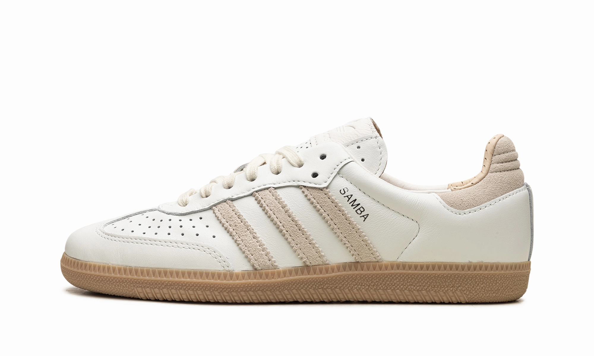 Samba OG "White Magic Beige Gum" Foot Freedom Pastel tone