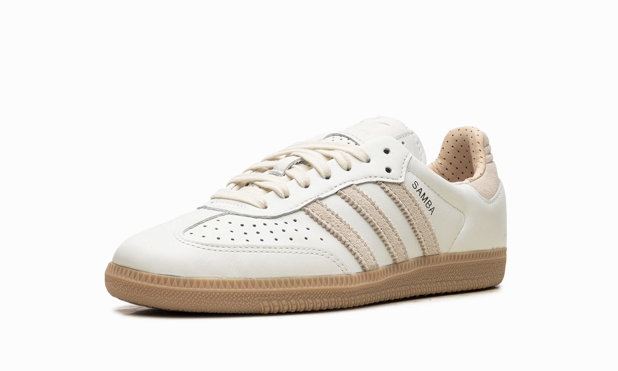 Samba OG "White Magic Beige Gum" Strong Stride