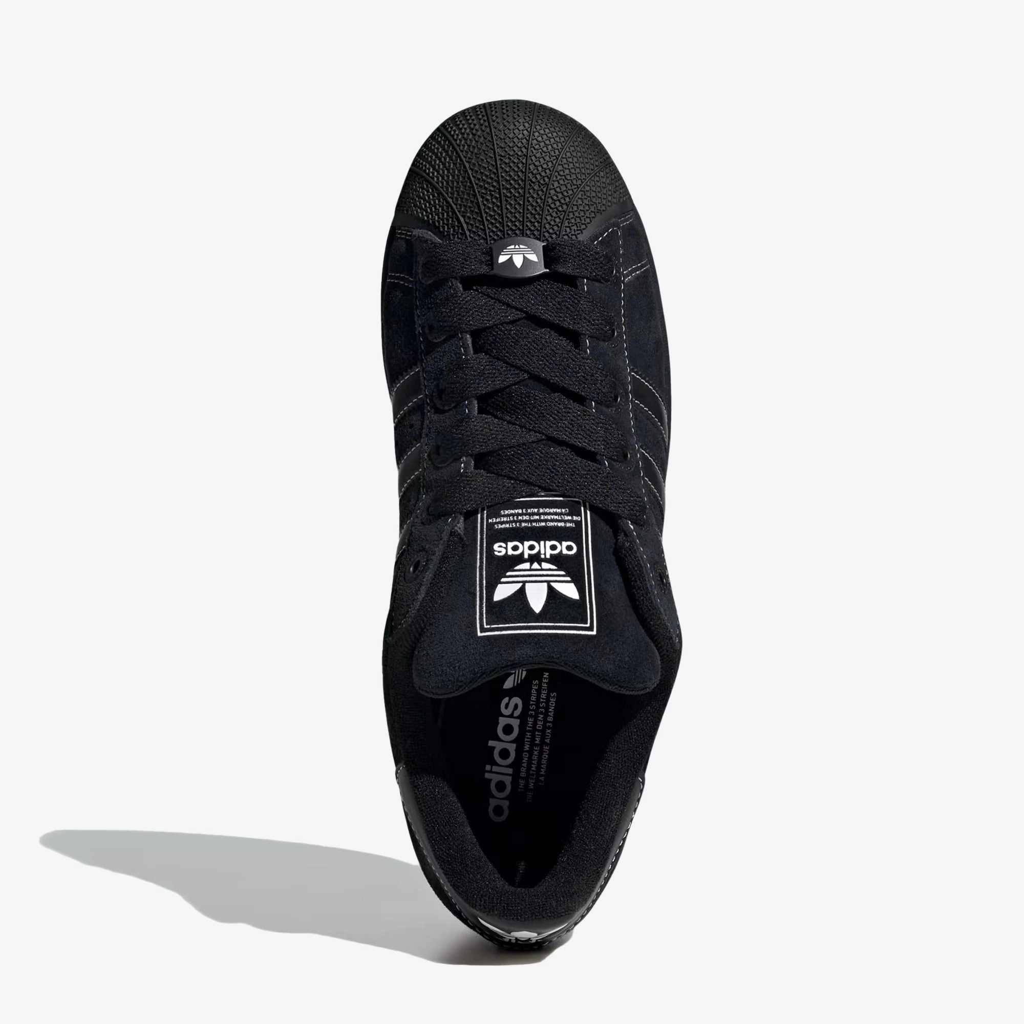 Power Stride Urban Daily Adidas Originals | SUPERSTAR II { CORE BLACK/CLOUD WHITE