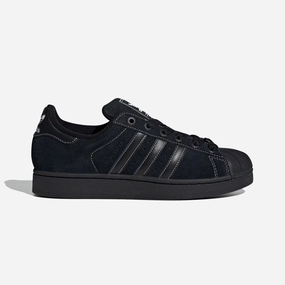 Adidas Originals | SUPERSTAR II { CORE BLACK/CLOUD WHITE Shock-absorbent arch Comfort solution