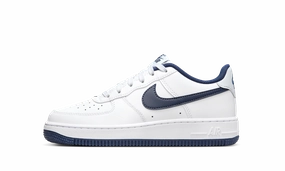 Relaxed Motion cushioned collar Air Force 1 GS "NAVY SWOOSH"
