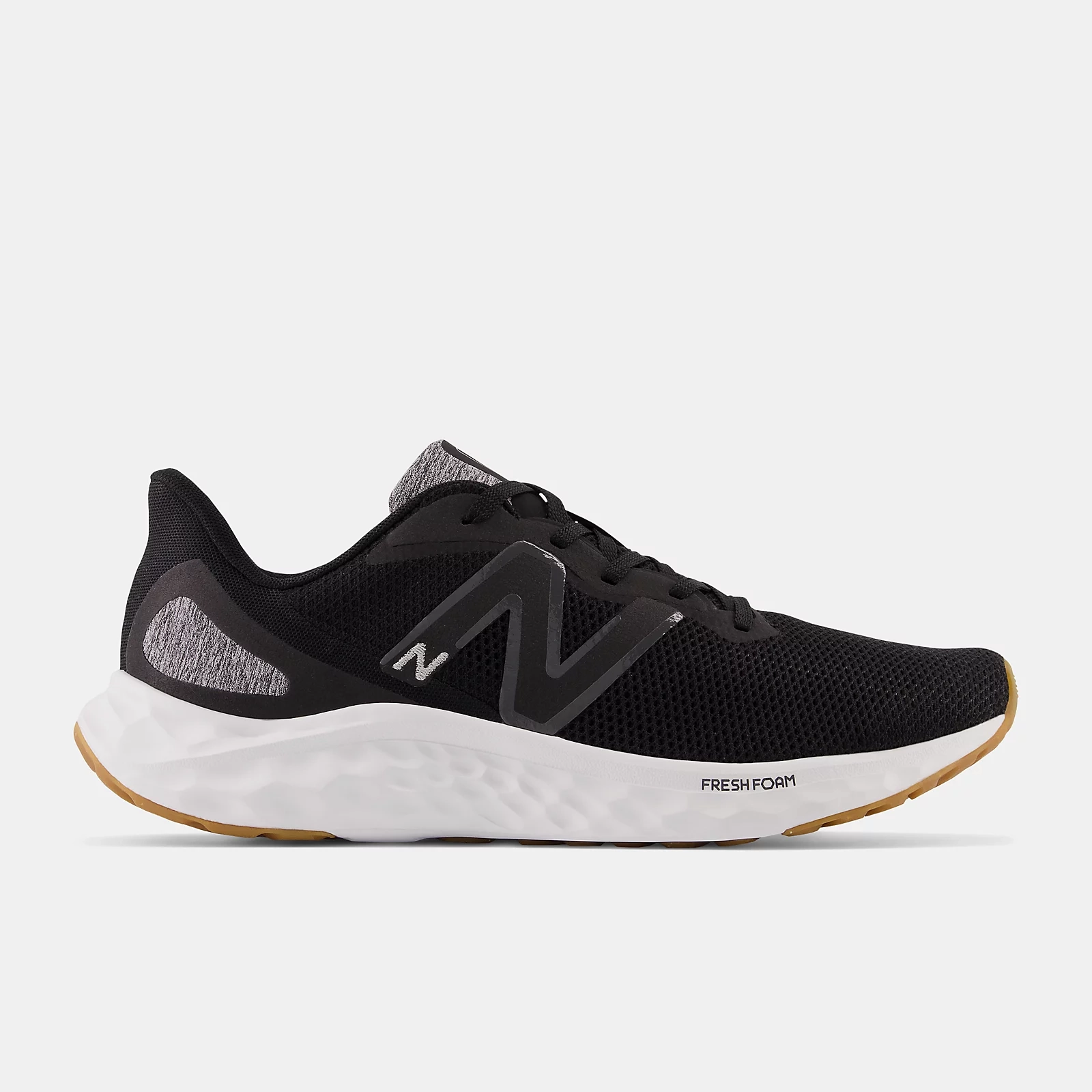 New Balance Men's Fresh Foam Arishi v4 Shoes - Black / Silver Metallic / Gum Versatile Trend City Living