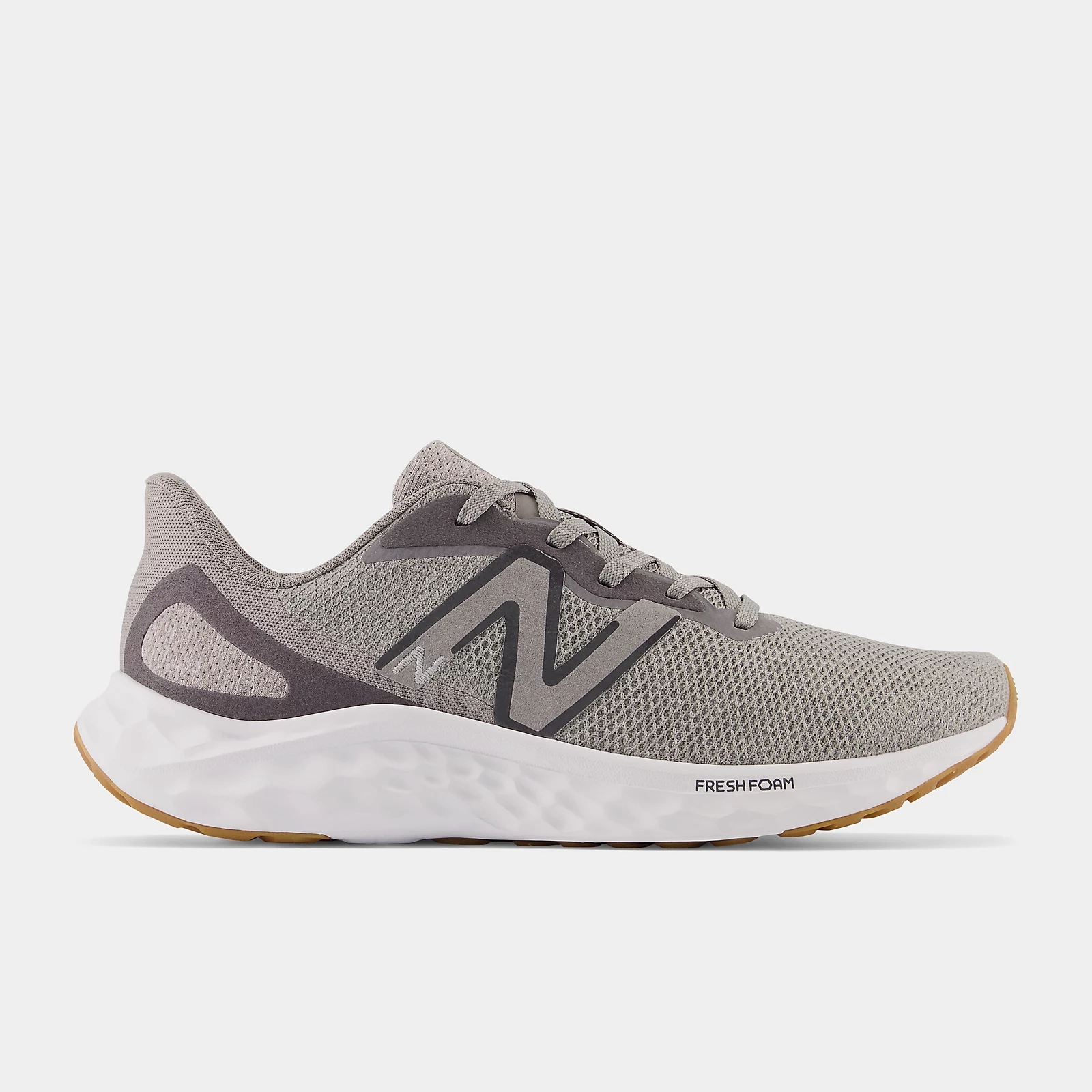 New Balance Men's Fresh Foam Arishi v4 Shoes - Marblehead / Castlerock / Silver Metallic Fitness Trail Ultra Cloud Foam